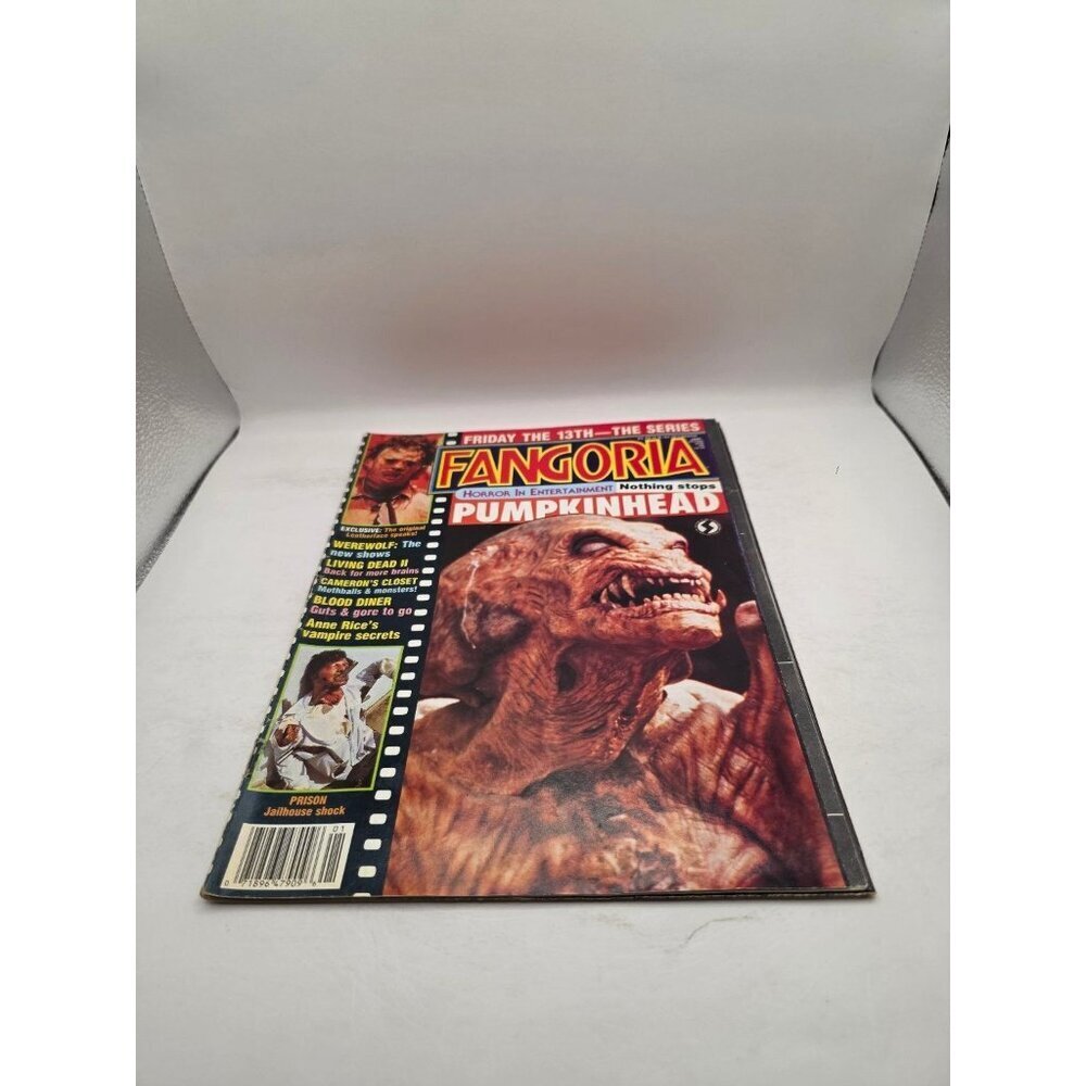 FANGORIA Magazine January 1988 #70 Pumpkinhead Anne Rice Horror Movies